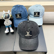 BASEBALL CAP IN CLASSIC BLUE DENIM 406960