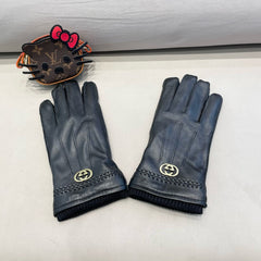 GLOVES IN BLACK LAMBSKIN 444432