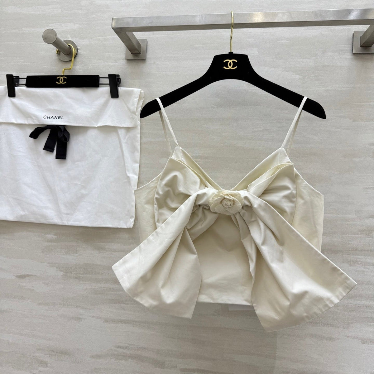 CHANEL 25S SPAGHETTI STRAP TOP STYLE 243