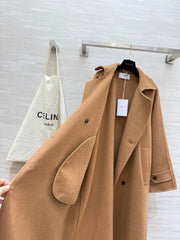 CELINE 26S LONG WOOL COAT 784306