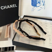 HEADBAND CRYSTALS LOGO IN LADY PINK VOILE 414444