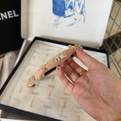 HEADBAND CRYSTALS LOGO IN LADY PINK VOILE 414444