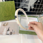 HEADBAND IN WHITE FLOWER PRINT SILK 418913