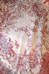 SCARF 140 IN ROSE PINK SILK