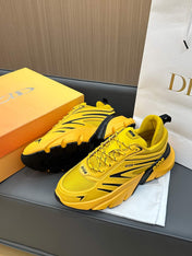 B44 BLADE SNEAKER CLASSIC YELLOW TECHNICAL MESH AND TECHNICAL FABRIC