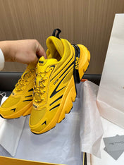 B44 BLADE SNEAKER CLASSIC YELLOW TECHNICAL MESH AND TECHNICAL FABRIC