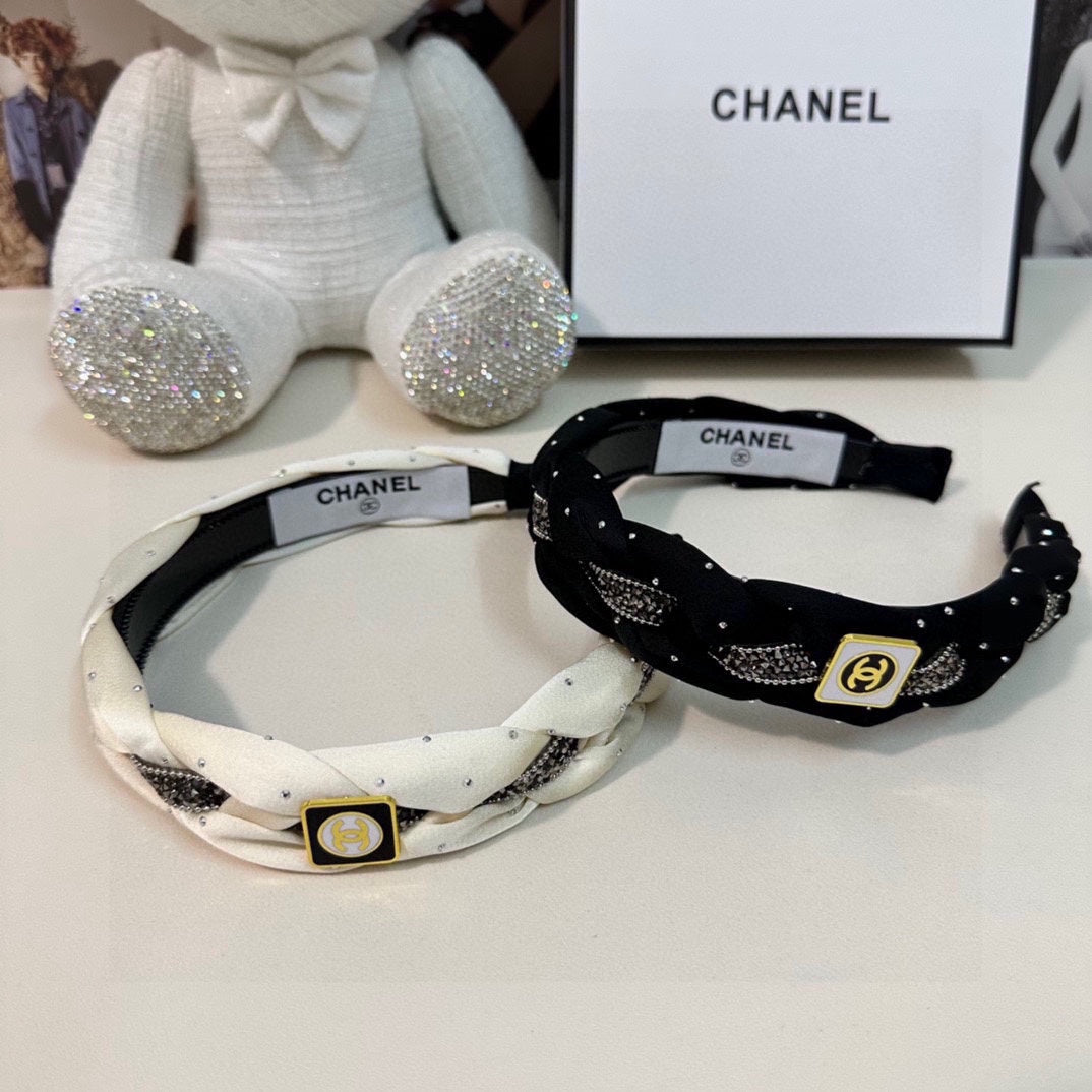 HAIRBAND CC LOGO WHITE FOR WOMEN 151339