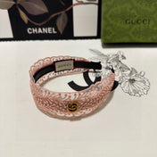 HAIRBAND IN LIGHT PINK LACE 295831