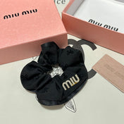 HAIR TIE IN BLACK SPANDEX FABRIC 432827