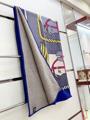 BLANKET 180 CM IN COLORFUL LAMBSWOOL AND CASHMERE 256062