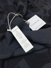 SCARF 180 CM IN BLACK CASHMERE 332873