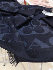 SCARF 180 CM IN BLACK CASHMERE 332873