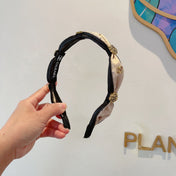 LIGHT PINK SILK HAIRBAND 410836