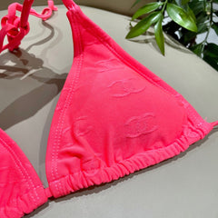 CC BIKINI SWIMSUIT SET IN PINK 627833