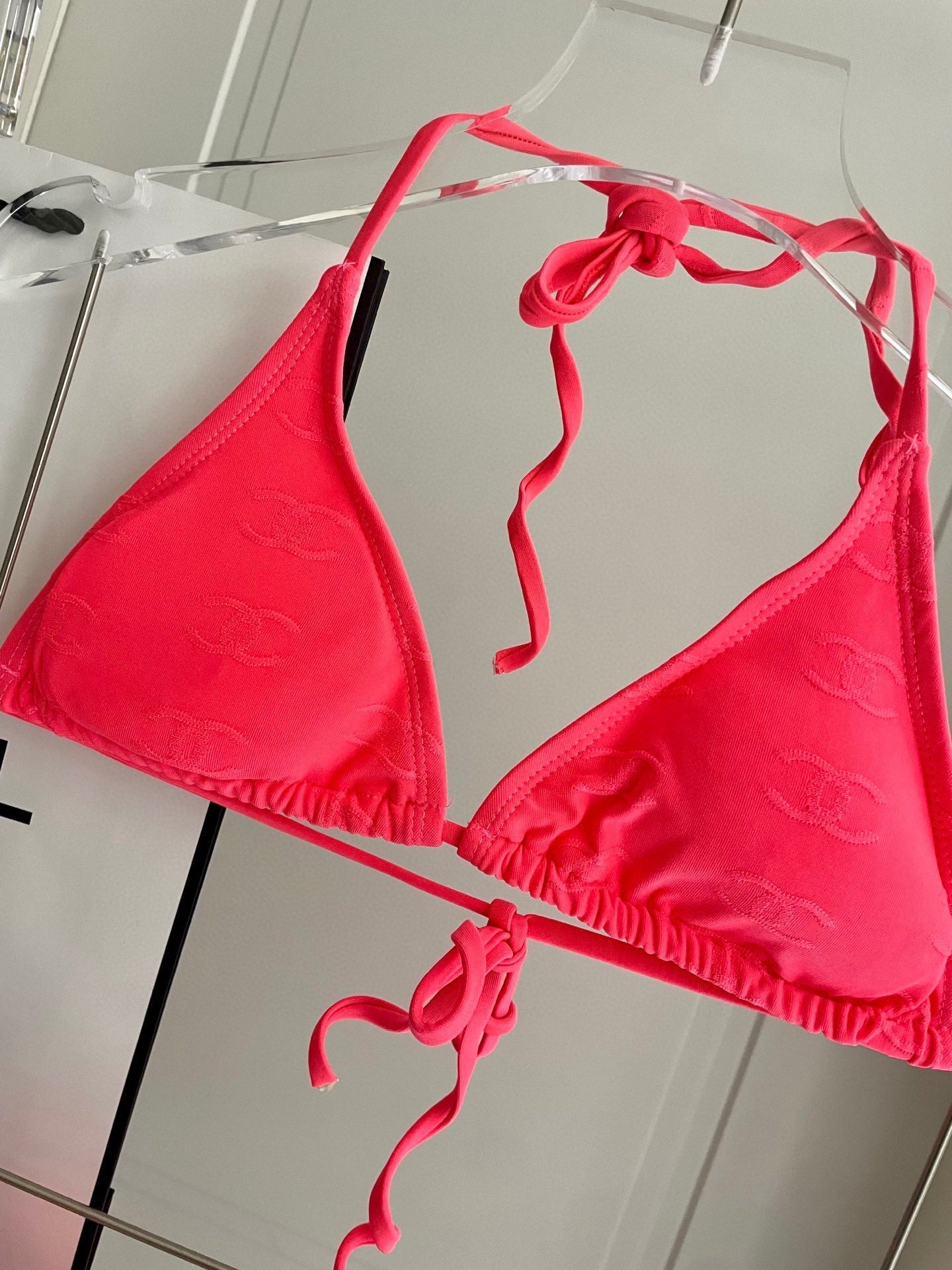 CC BIKINI SWIMSUIT SET IN PINK 627833