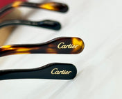 PREMIÈRE GEOMETRIC FRAME SUNGLASSES 530303 IN METAL AND WOODEN