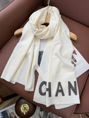 CHANEL 25S SCARF 170 CM IN CASHMERE 943081