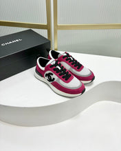 SNEAKER IN BARBIE PINK SUEDE AND GREY BREATHABLE MESH