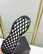 SNEAKER IN BARBIE PINK SUEDE AND GREY BREATHABLE MESH