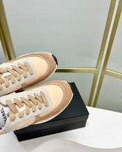 SNEAKER IN CAMEL BROWN MIX BISQUE CREAM SUEDE