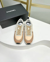 SNEAKER IN CAMEL BROWN MIX BISQUE CREAM SUEDE