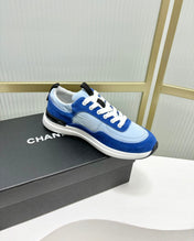 SNEAKER IN SKY MIX COBALT BLUE SUEDE