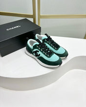 SNEAKER IN GREEN MINT MIX FOREST GREEN SUEDE