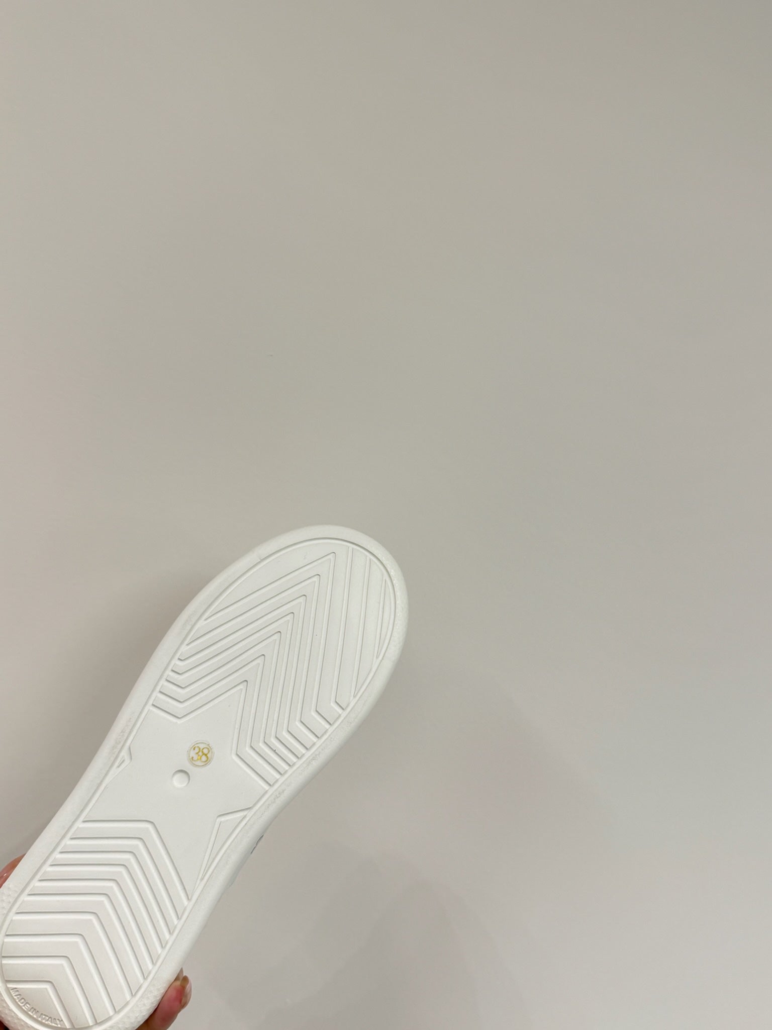 BLACK STAR SNEAKER WHITE CALFSKIN AND SUEDE CALFSKIN WITH SHEARLING LINING