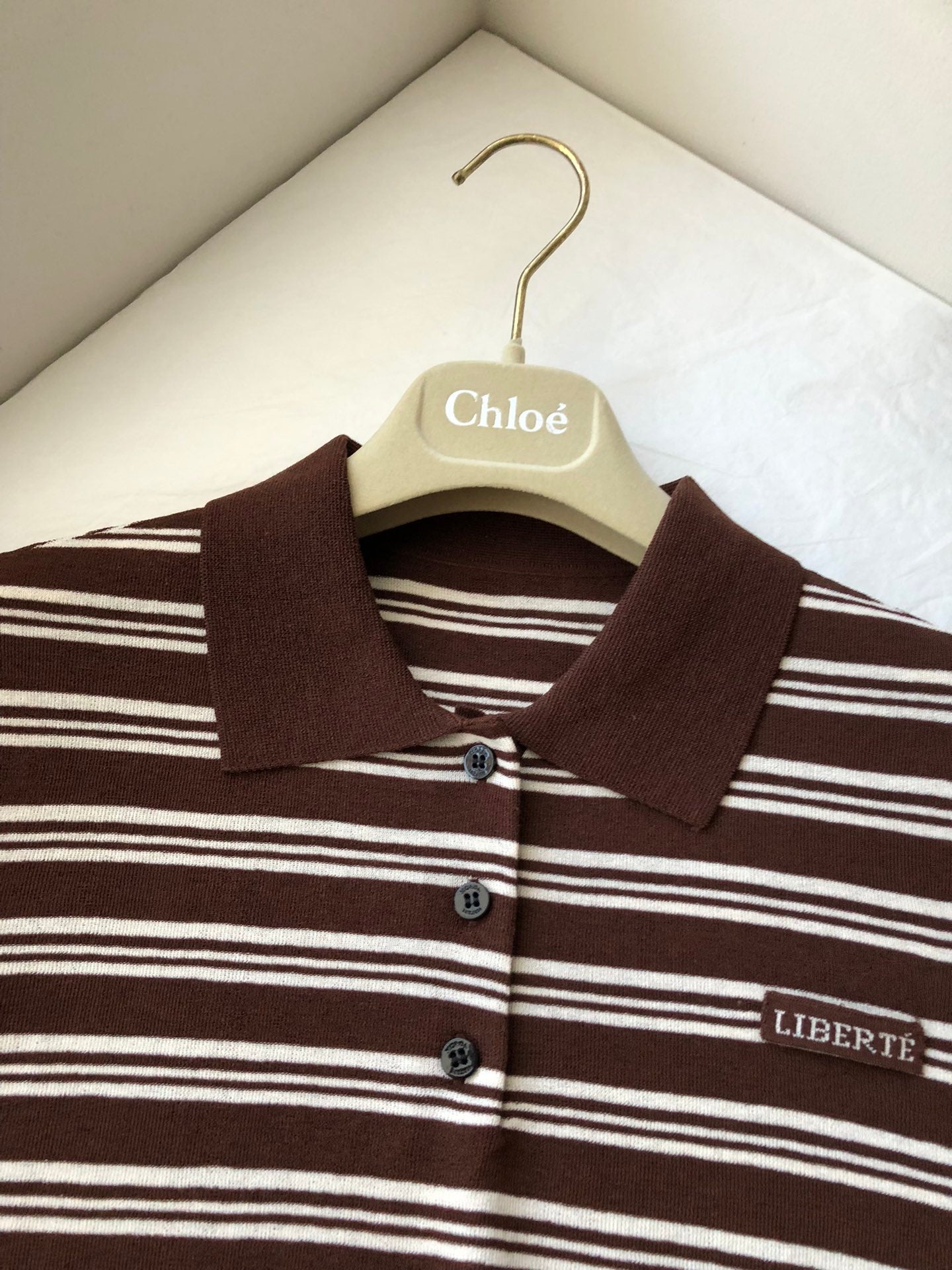 MIUMIU KNIT POLO SHIRT STYLE 212