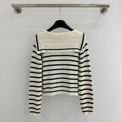 DIOR 25S SAILOR COLLAR CARDIGAN 606