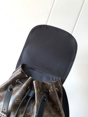 CHRISTOPHER MM BACKPACK 47 IN BROWN MONOGRAM CANVAS