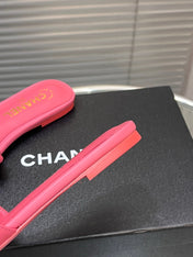 SLIPPERS CAMELLIA IN PINK CALFSKIN