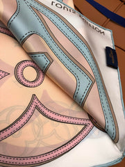 LV SCARF 90 CM IN SILK 704578