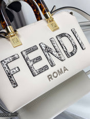 BY THE WAY MINI 18 IN WHITE LAMBSKIN GOLD HARDWARE