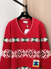 CHANEL 26S V-NECK SWEATER 855