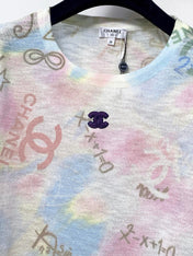 CHANEL 26S SHORT-SLEEVED KNIT SHIRT STYLE 1206