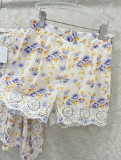 ZIMMER NEW PRINTED TOP AND SHORTS SET 269293