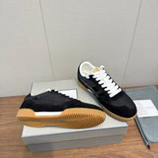 TOM FORD 26S JACKSON SNEAKERS IN BLACK SUEDE STYLE 1