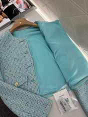 CHANEL MULTICOLOR KNITTED CARDIGAN 276610