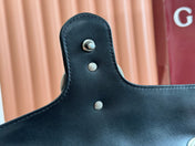 MARMONT SMALL SHOULDER BAG 26 IN BLACK LAMBSKIN