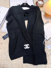 CHANEL 25S SCARF 175 IN WOOL 991922