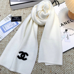 CHANEL 25S SCARF 175 IN WOOL 991923