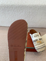 BUBBLE IN MULTICOLOR RAFFIA MIX WHITE LAMBSKIN GOLD HARDWARE