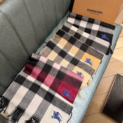 SCARF 180 CM IN COLORFUL CASHMERE 410337