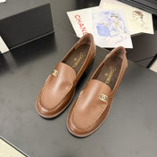 CC 25C Moccasins Brown Patent Leather