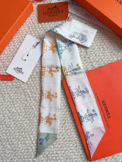 HERMES 26S SCARF 86 IN SILK 309603