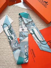 HERMES 26S SCARF 86 IN SILK 309645