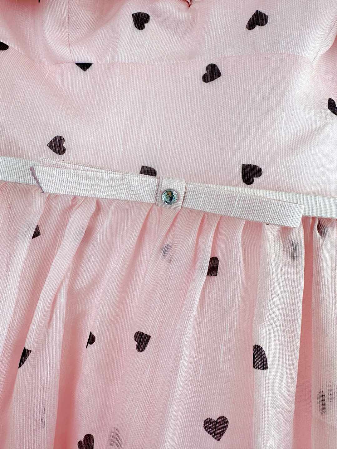 ZIMMERMANN HEART-PRINT KNEE-LENGTH DRESS 270169