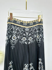 ZIMMERMANN PLEATED FLARED PANTS 270194