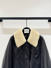 MIUMIU LEATHER JACKET STYLE 586
